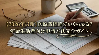 【2026年最新】医療費控除でいくら戻る？年金生活者向け申請方法完全ガイド