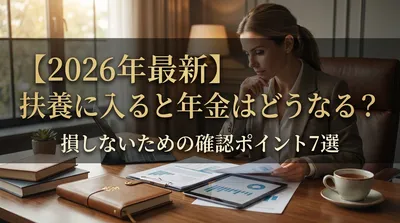 【2026年最新】扶養に入ると年金はどうなる？損しないための確認ポイント7選
