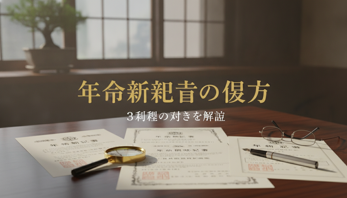 そもそも3種類の通知書って何が違うの？