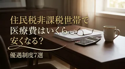 住民税非課税世帯で医療費はいくら安くなる？優遇制度7選