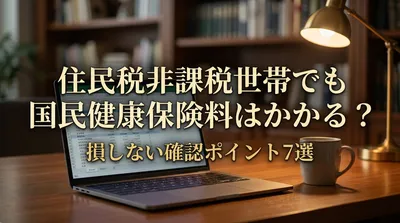 住民税非課税世帯でも国民健康保険料はかかる？損しない確認ポイント7選