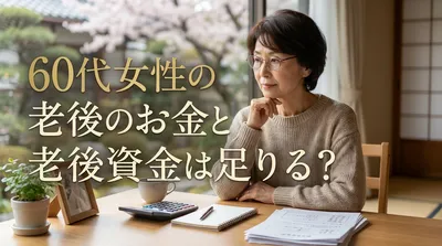 60代女性の老後のお金と老後資金は足りる？